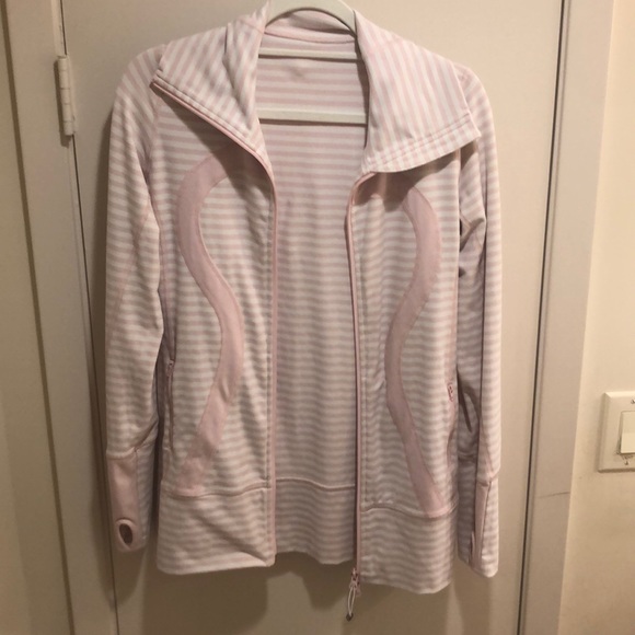stripped Lululemon athletic jacket - Picture 3 of 4